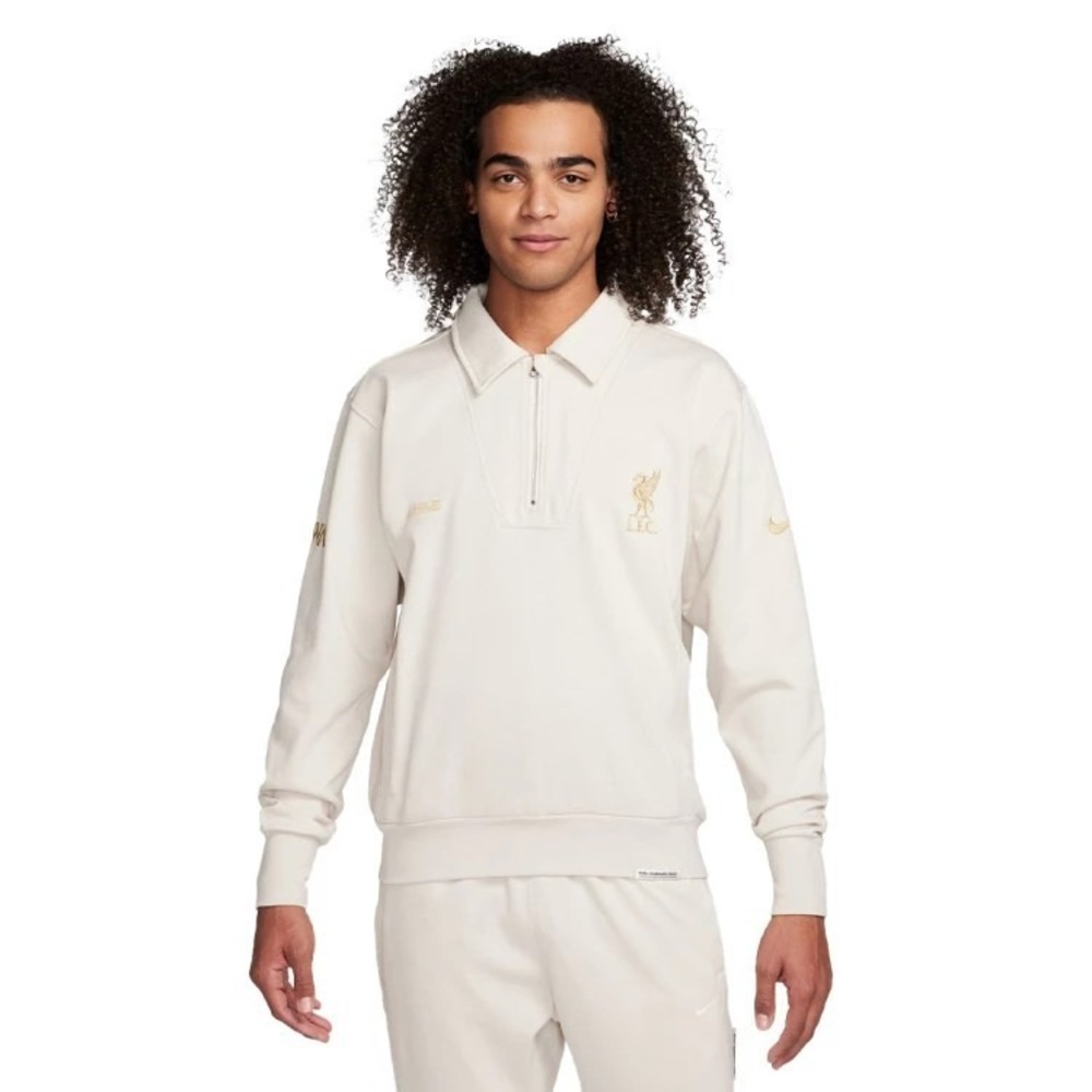 Nike LeBron James x Liverpool F.C. Men's Standard Issue Dri-FIT 1/4-Zip- Small